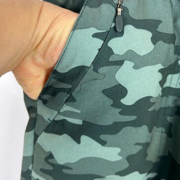 Kyodan Green Camouflage Capri Pants Large - Picture 7 of 13